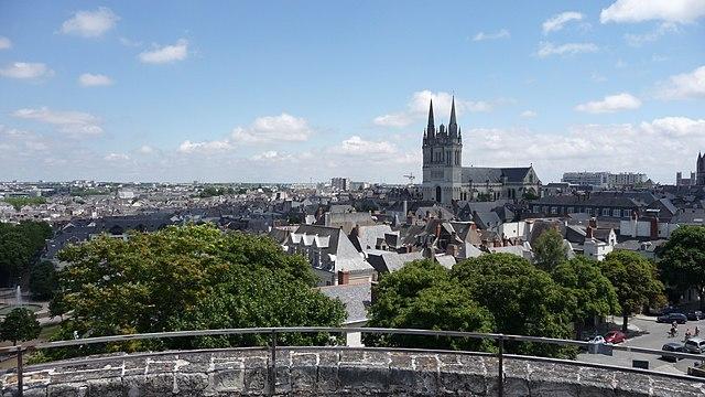 Angers - Immobilier - CENTURY 21 Maison Sabot - Vue_sur_le_centre_d'Angers